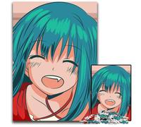 Anime Girl Kawaii Fang 1000 Piece Jigsaw Puzzles for Adults Paper Jigsaw Puzzles Interactive Family Game Brain Challenge Educational Toy 1000 PCS(38x26cm)