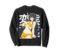 Anime Girl Lewd Warrior Waifu Otaku Japanese Weeb Sweatshirt