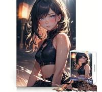 Anime Girl Luna 1000 Pieces Jigsaw Puzzles for Teenagers Reasoning Practice Calm Recreation Premium Edges Thoughtful Gift (38x52cm)