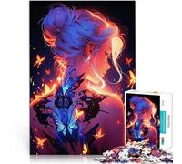 anime girl magical japanAdults Puzzles 2000 Piece Jigsaws learning educational Every Piece is Unique - Challenging Family Fun Game 70x100cm