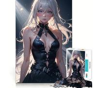Anime Girl Nami Adults 1000 Pieces Puzzle Mind Training Fun Burr Free Clean Cut Pieces Heartwarming Gathering Activity (38x26cm)