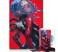 Anime Girl on Recovery Jigsaw for Adults1000 Pieces Brain Focus Game Precision Cut Smooth Edges Amusing Challenge for Waiting Time (50x75cm)