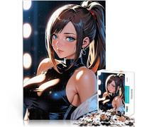 Anime Girl PortraitJigsaw Puzzles 1000 Piece for Adults Educational Games Home Decoration deal as gifts for the whole family 38x26cm
