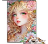 Anime Girl Puzzles for Teenagers Teens 1000pc Puzzle, Staycation Kill Time Every Piece Is Unique - Challenging Family Fun Game (26x38cm)
