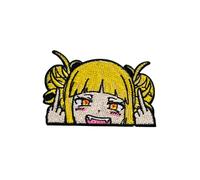 Anime Girl Waifu, 1 Pcs Funny Meme Embroidered Patches, Tactical Military Morale Patch with Hook Fastener Backing, Cute Applique Accessories for Backpacks, Vests, Jackets, Jeans, Hats Senpai Husbando