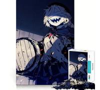 Anime Girl with Barrel Adults Puzzles 1000 Piece Jigsaws Recall Skill Fun High Precision Die Cut Easy to Learn Family Enjoyment (50x75cm)