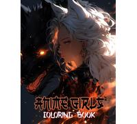 Anime Girls Coloring Book: Mystic Partners With Dreamy Maidens Designed In Classic Japanese Illustration Style Ideal For Adults And Teens Exploring Imagination