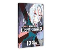 Anime Go! Go! Loser Ranger! Season 2 Poster 6 Canvas Poster Wall Art Decor Print Picture Paintings for Living Room Bedroom Decoration 16x24inch(40x60cm)