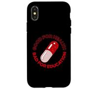 Anime / Good For Health, Bad For Education, Neo Tokyo Biker Case for iPhone X/XS