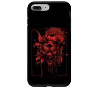 Anime Goth Japanese Oni Demon Art Culture Horror Red Samurai Case for iPhone 7 Plus/8 Plus