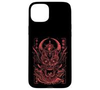 Anime Goth Japanese Oni Demon Mythology Dragon Asian Art Case for iPhone 15 Plus
