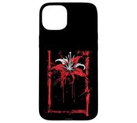 Anime Goth Red Spider Lily Art Abstract Nature Passionate Case for iPhone 15 Plus