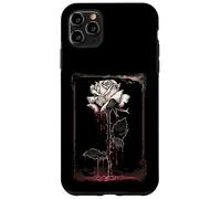Anime Goth Withered Rose Blood Gothic Art Punk Vintage Edgy Case for iPhone 11 Pro Max