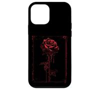 Anime Goth Withered Rose Blood Gothic Art Punk Vintage Edgy Case for iPhone 12 mini