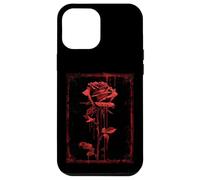 Anime Goth Withered Rose Blood Gothic Art Punk Vintage Edgy Case for iPhone 12 Pro Max