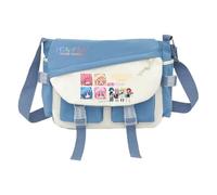 Anime Gotō Hitori Crossbody Bag Anim Character Yamada Ryo Shoulder Bag with Zipper Cartoon Printed Messenger School Supplies for Student