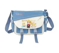 Anime Gotō Hitori Crossbody Bag Anim Character Yamada Ryo Shoulder Bag with Zipper Cartoon Printed Messenger School Supplies for Student