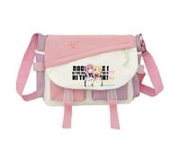 Anime Gotō Hitori Crossbody Bag Anim Character Yamada Ryo Shoulder Bag with Zipper Cartoon Printed Messenger School Supplies for Student
