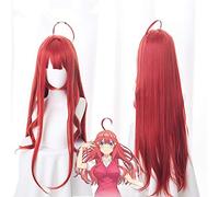 Anime Gotoubun No Hanayome Die Quintessenz der Quintuplets Itsuki Nakano Cosplay Perücken Lange hitzebeständige synthetische Perücke + Perückenkappe KUZW014e