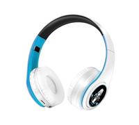 Anime Guilty Crown Yuzuriha Inori Cosplay Props Folding Wireless Headphone Bluetooth Stereo Foldable Headset Adjustable Earphone(WHITE)