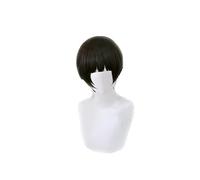 Anime Haikyuu!! Goshiki Tsutomu Cosplay Wig Short Black Heat Resistant Synthetic Hair Halloween party Role Play Wigs