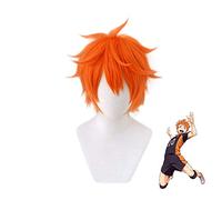 Anime Haikyuu!! Karasuno Syouyou Hinata Shoyo Orange Short Wig Cosplay Costume Heat Resistant Synthetic Hair Haikiyu Wigs