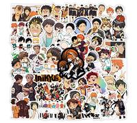 Anime Haikyuu Stickers 100pcs Waterproof Vinyl Stickers for Kids Teens Adults for Water Bottles Laptop Phone
