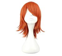 Anime Hair Piece Tangerine For Cosplay Party Curly Hair Role Playing Makeup Masquerade Synthetic Wigs