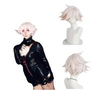 Anime Hazbin Hotel Angel Dust Cosplay Wig for All Characters Halloween Carnival Party for Women Girls and Boys