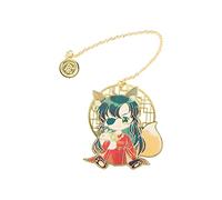 Anime Heaven Official's Blessing Bookmark, Xie Lian Pendant Hua Cheng Fringed Book Markers, Tian Guan Ci Fu Metal Hollowing Book Markers(E)