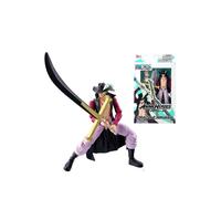 Figurine Anime Heroes articulée - BANDAI - One Piece - Dracule Mihawk oeil de Faucon - 17 cm