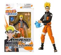 Bandai Anime Heroes Naruto Action Figure Naruto Uzumaki Final Battle 17cm Naruto Figure with Extra Hands and Accessories Naruto Shippuden Anime Fig