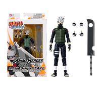 ANIME HEROES Naruto Action Figure Hatake Kakashi Fourth Great Ninja War | 17cm Hatake Figure With Extra Hands And Accessories | Naruto Anime Figure | Bandai Action Figures For Boys And Girls