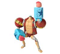 BANDAI Anime Heroes One Piece Figures Franky Action Figure | 17cm Articulated Franky Anime Figure With Accessory Display Stand One Piece Action Figures Pirate Toys Range | Excellent Anime Gift