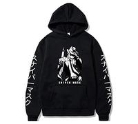 Anime High Rise Invasion Hoodie T-Shirts Pullover Cosplay Sweatshirt Sniper Mask Tenkuu Shinpan T-Shirts Hoodie Long Sleeve Sweatshirt