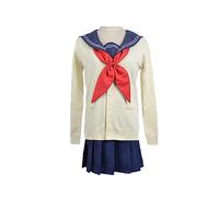 Anime Himiko Toga Cosplay Costume Women School Uniform JK Dress Halloween Set,S-Set