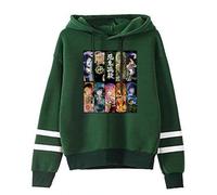 Anime Hoodie for Tanjirou Demon Nezuko Slayers Sweatshirt Cartoon Pullover for Men Women