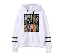 Anime Hoodie for Tanjirou Demon Nezuko Slayers Sweatshirt Cartoon Pullover for Men Women