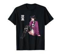 Anime Horror Girl Creepy Goth Waifu Japanese Culture T-Shirt