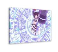 Anime I May Be A Guild Receptionist, But I'll Solo Any Boss to Clock Out on Time Canvas Poster Wall Art Decor Print Picture Paintings for Living Room Bedroom Decoration 20x30inch(50x75cm)