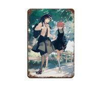 Anime I Will Become Yours Bloom Into You 5 Retro Poster Metal Tin Sign Chic Art Retro Iron Painting Bar People Cave Cafe Family Garage Poster Wall Decoration 8x12inch(20x30cm)