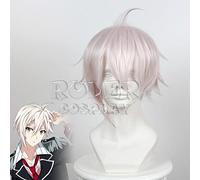 Anime IDOLiSH7 Cosplay Wig TRIGGER KUJO TENN Short Light Pink Synthetic Hair Wigs for Adult Role Play