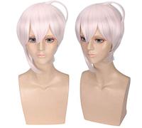 Anime Idolish7 KUJO TENN Cosplay Wig Halloween Party Synthetic Hair Pink KUJO TENN cosplay Wigs + wig cap One Size KUJO TENN PL-615