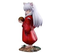 Anime Inuysha Figures - Inuyasha Kagome Higurashi Sesshomaru Kikyo Miroku Collectible Statues for InuYasha Anime Manga Series Fans (Inuyasha Young 16cm)