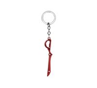 Anime Jewelry Kill La Kill Keychain Ryoko Matoi Weapon Model Scissor Blade key Chain Necklace novelty Trinket keyrings