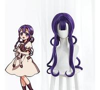 Anime Jibaku Shounen Hanako Kun Cosplay Wig Akane Kwai Purple Long Heat Resistant Synthetic Hairpiece Party Costume Wigs