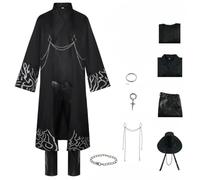 Anime Jinu Abby Baby Cosplay Costume Accessories stage performance Halloween Party Black Outfits (Outfits,150)
