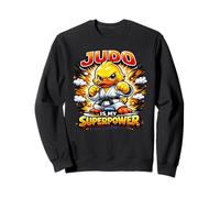 Anime Judoka Duck - Funny Kids Judo Is My Superpower Sweatshirt
