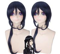 Anime K Missing Kings Yatogami Kuroh Cosplay Wigs Blue Synthetic Hair Halloween Costume Party Role Play Wigs PL-193