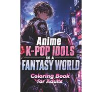 Anime K-pop Idols in a Fantasy World Coloring Book: A Creative Journey Through Sci-Fi Worlds, Edgy Fashion, and Cool Urban Scenes. 50 Awesome ... K-Pop Coloring Book for Adults and Teens)